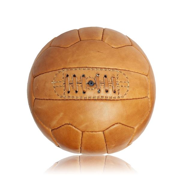 The P. Goldsmith Sons Co.  Vintage Soccer Ball WC 1954 - Tan Brown
